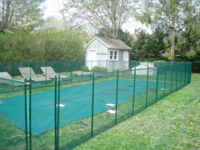 pool safety fence above ground